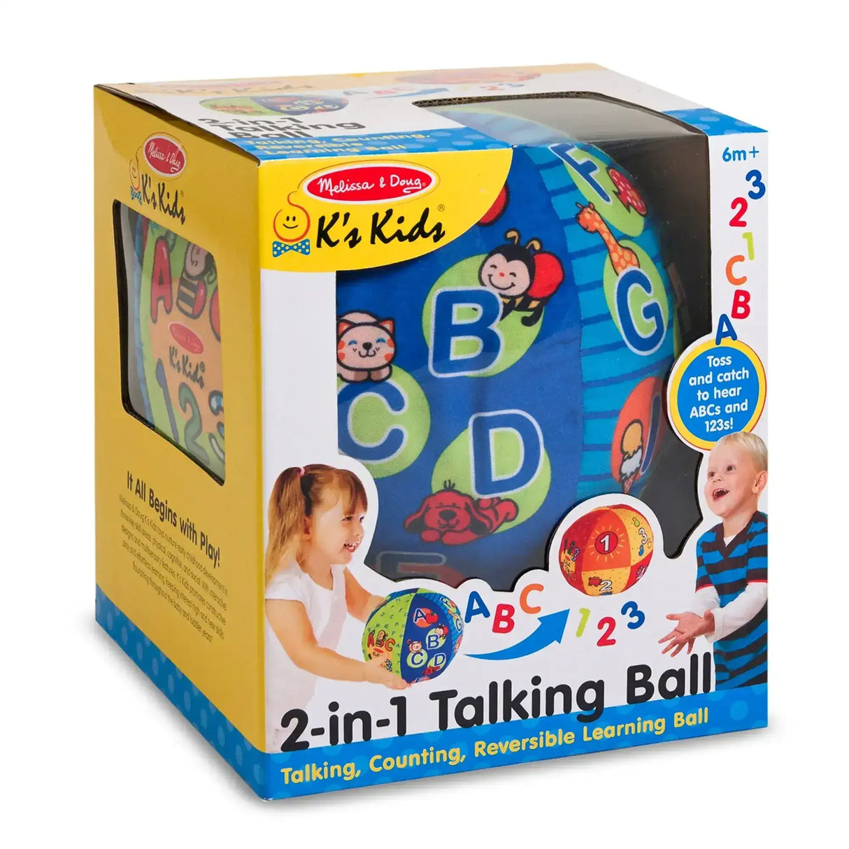 Melissa & Doug | 2 in 1 Talking Ball