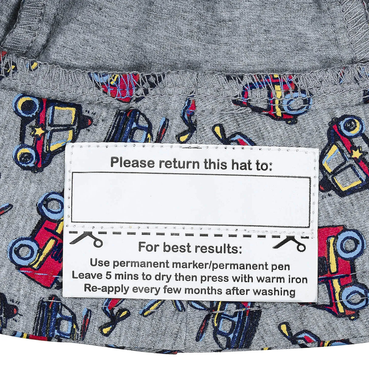 Toddler Bucket Sun Hat - Emergency