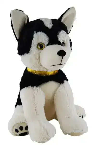 Husky Black and White (40cm) - Toybox Tales