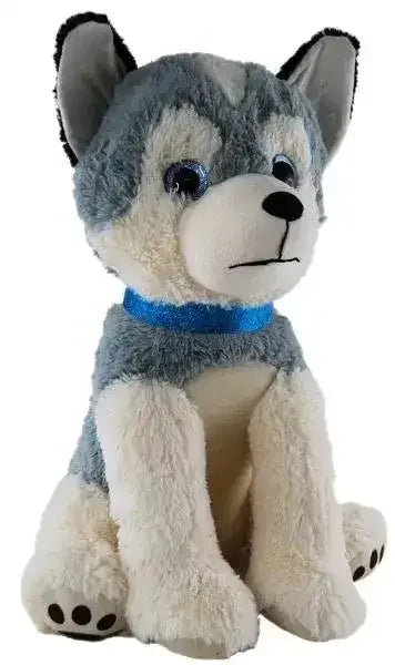 Husky Grey and White (40cm) - Toybox Tales