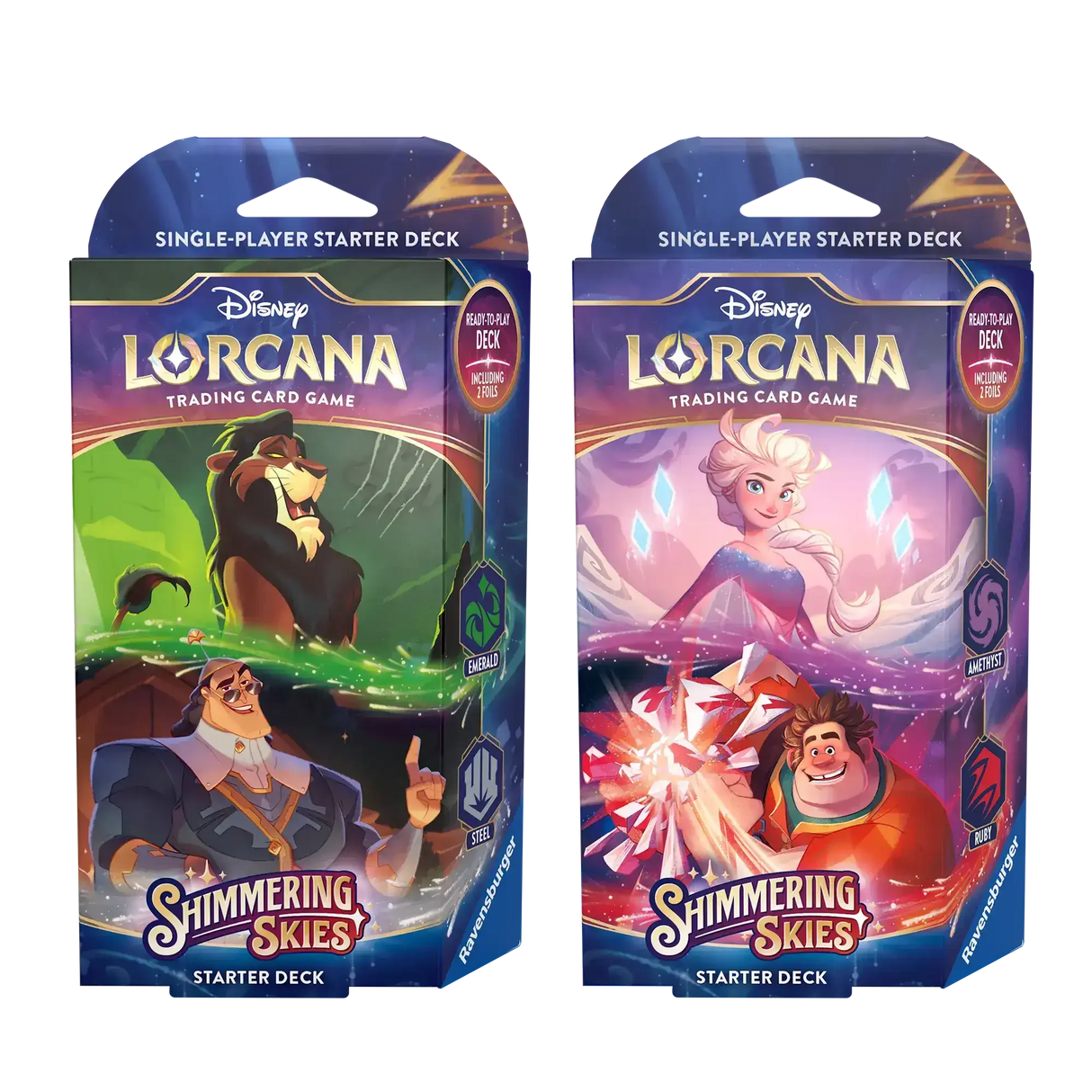 Disney Lorcana - S5 Shimmering Skies Starter Deck - Toybox Tales