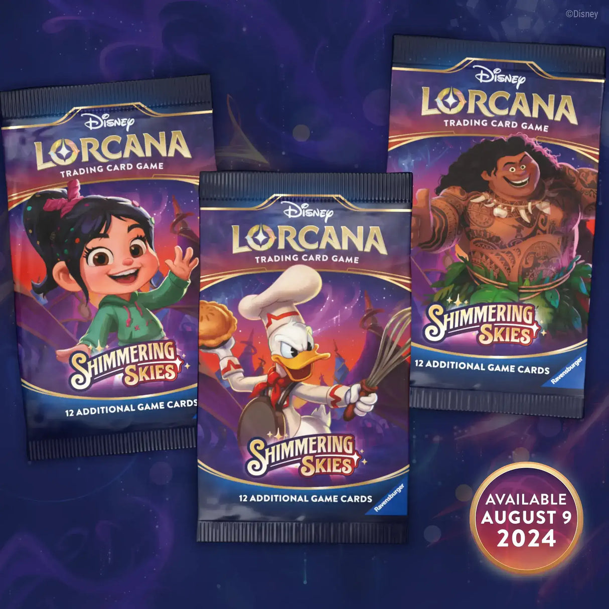 Disney Lorcana - S5 Shimmering Skies Booster Pack - Toybox Tales