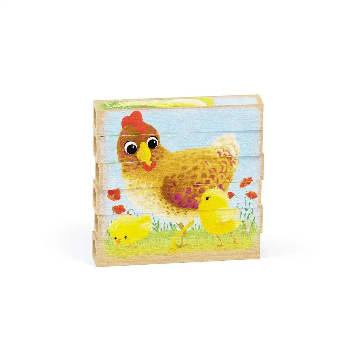 Quercetti | Four Puzzle Farm Animals - Toybox Tales