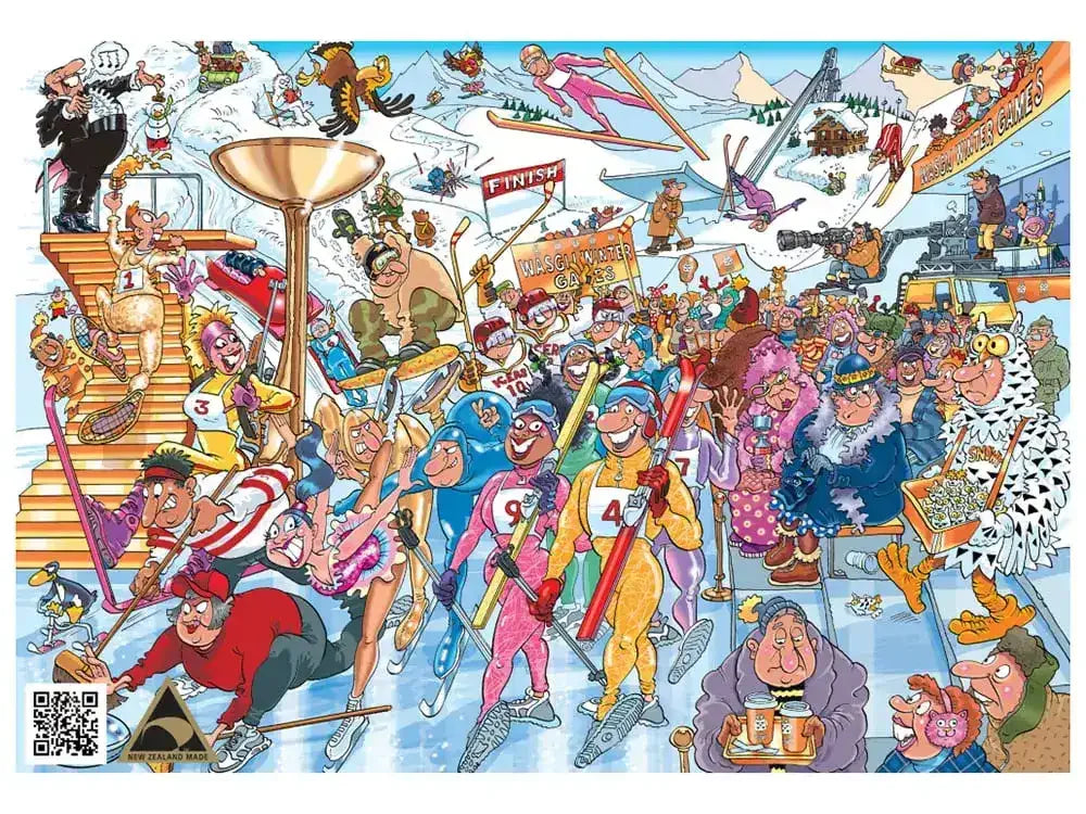 Wasgij? | Mystery 22 Winter Games! - Toybox Tales