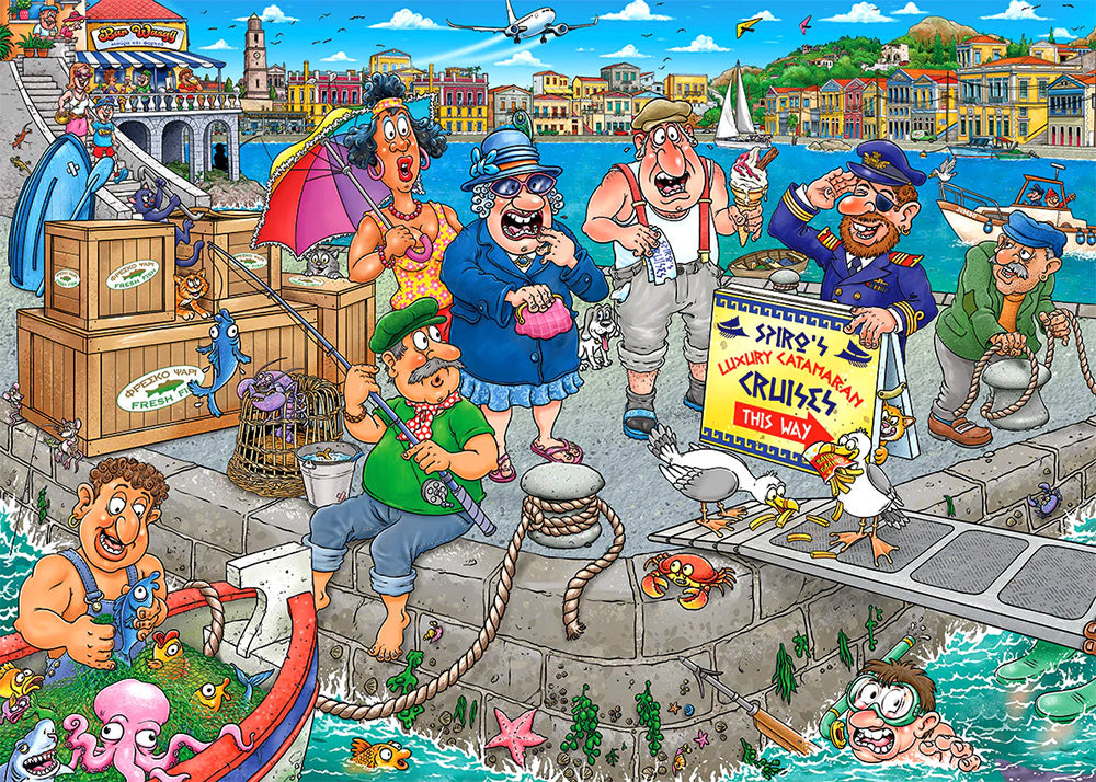 Wasgij | Original 47 Boat Bedlam