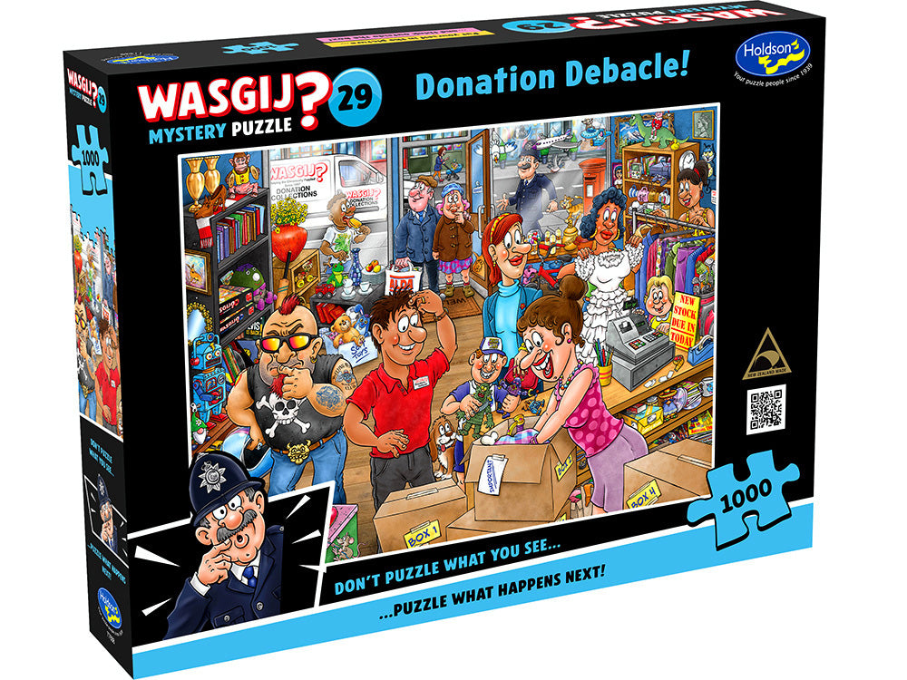Wasgij? Mystery 29 | Donation Debacle - Toybox Tales