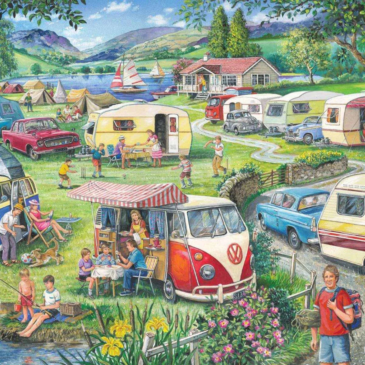 House of Puzzles | Happy Holidays | 1000 Piece Puzzle