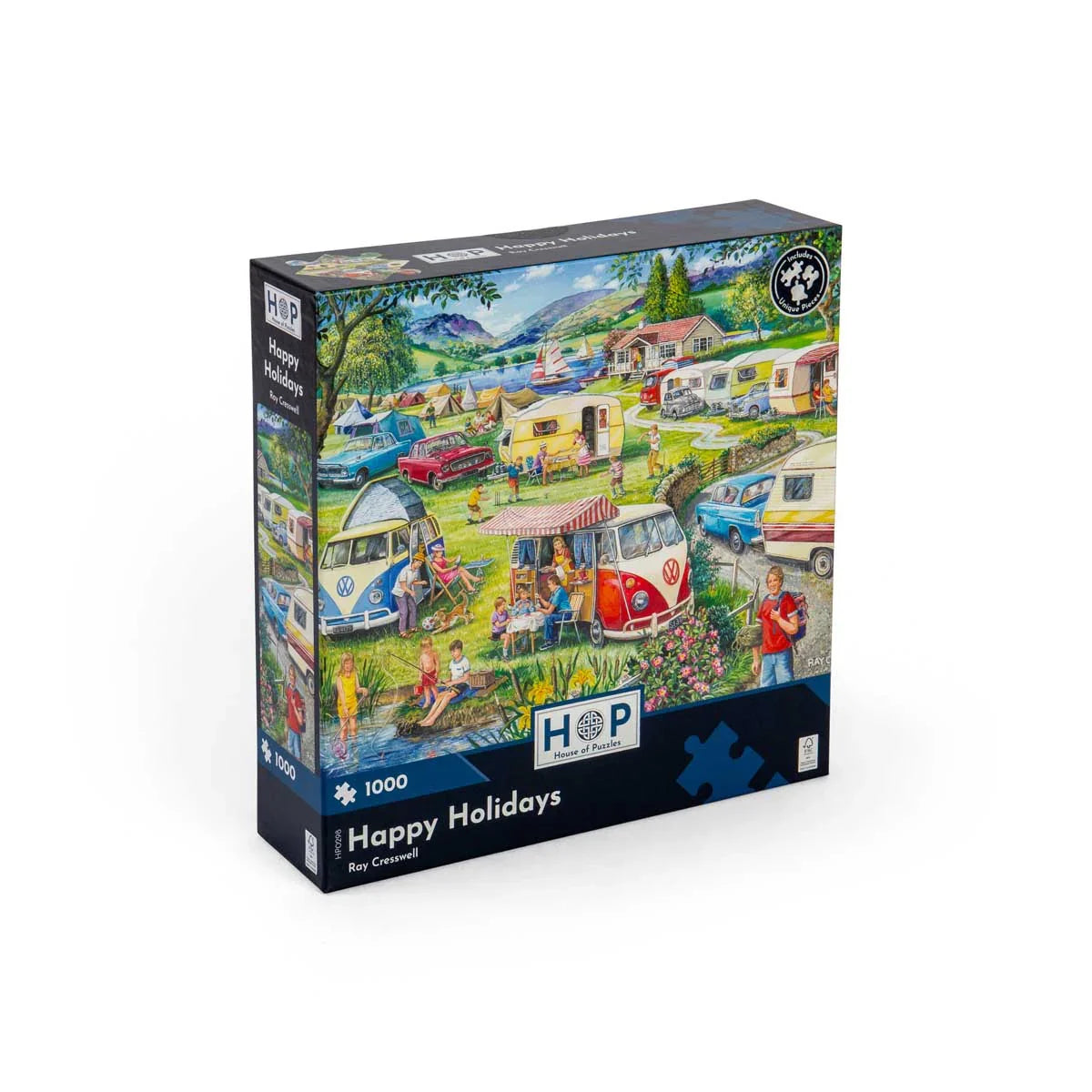 House of Puzzles | Happy Holidays | 1000 Piece Puzzle
