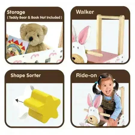 I'm Toy | Walk And Ride Bunny Sorter - Toybox Tales