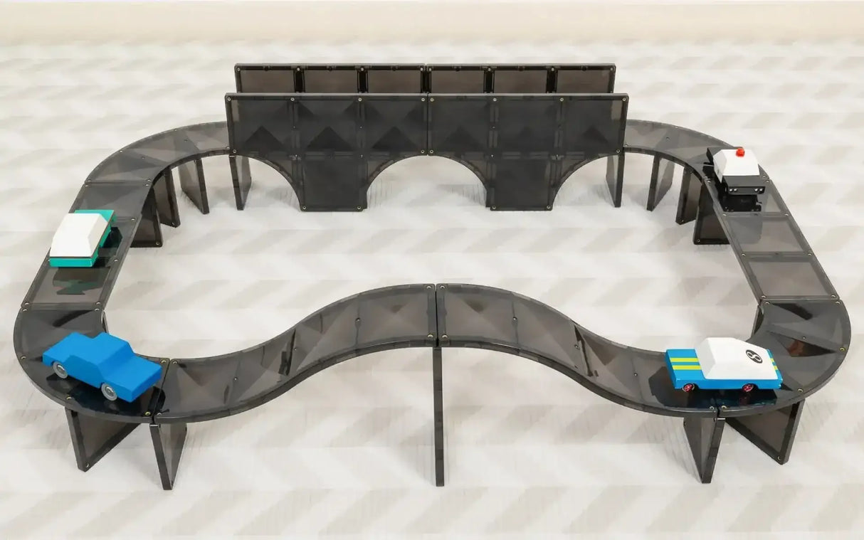 Connetix | Creative Roads Pack 48pc - Toybox Tales