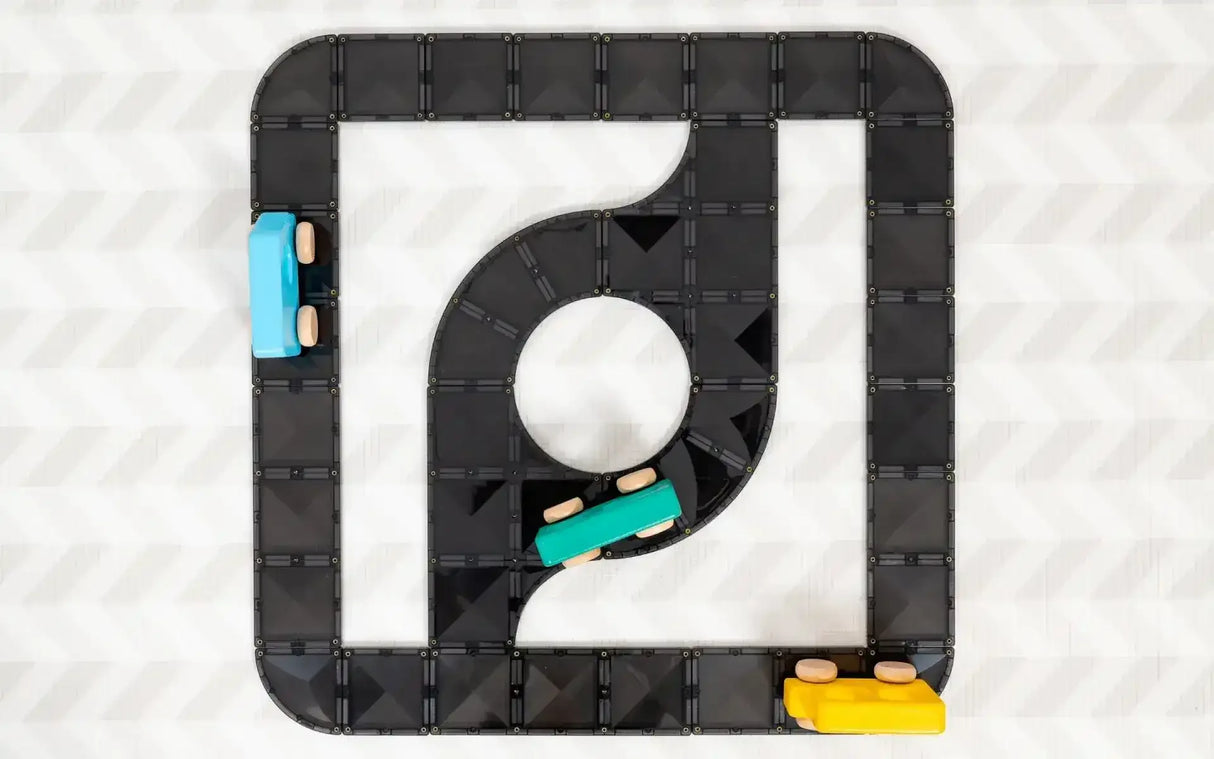 Connetix | Creative Roads Pack 48pc - Toybox Tales