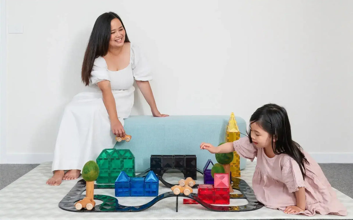 Connetix | Creative Roads Pack 48pc - Toybox Tales