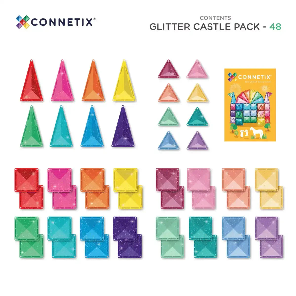 Connetix | Castle Pack 48 Piece