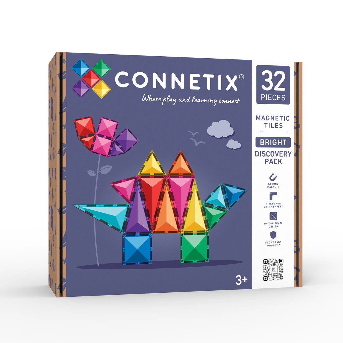 Connetix Bright Discovery Pack 32 Piece