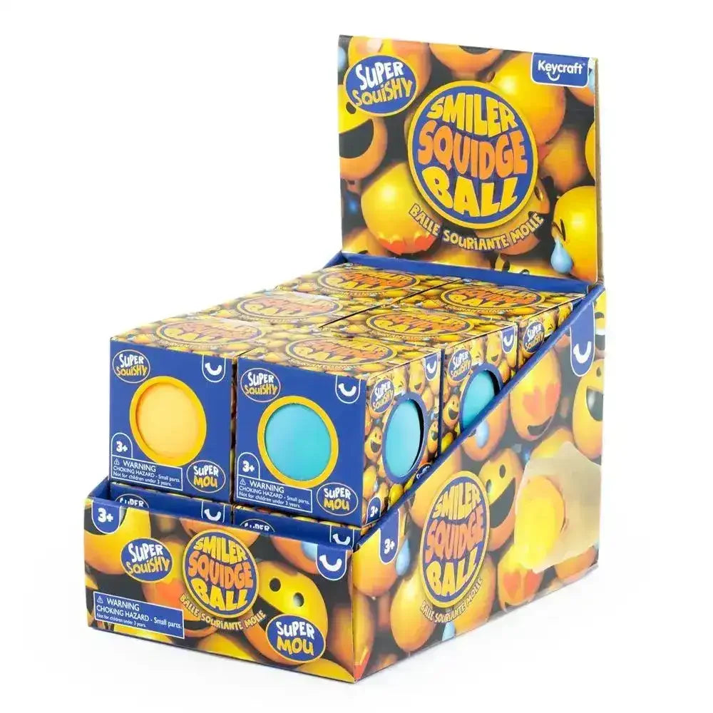 Smiler Squidge Ball - Toybox Tales