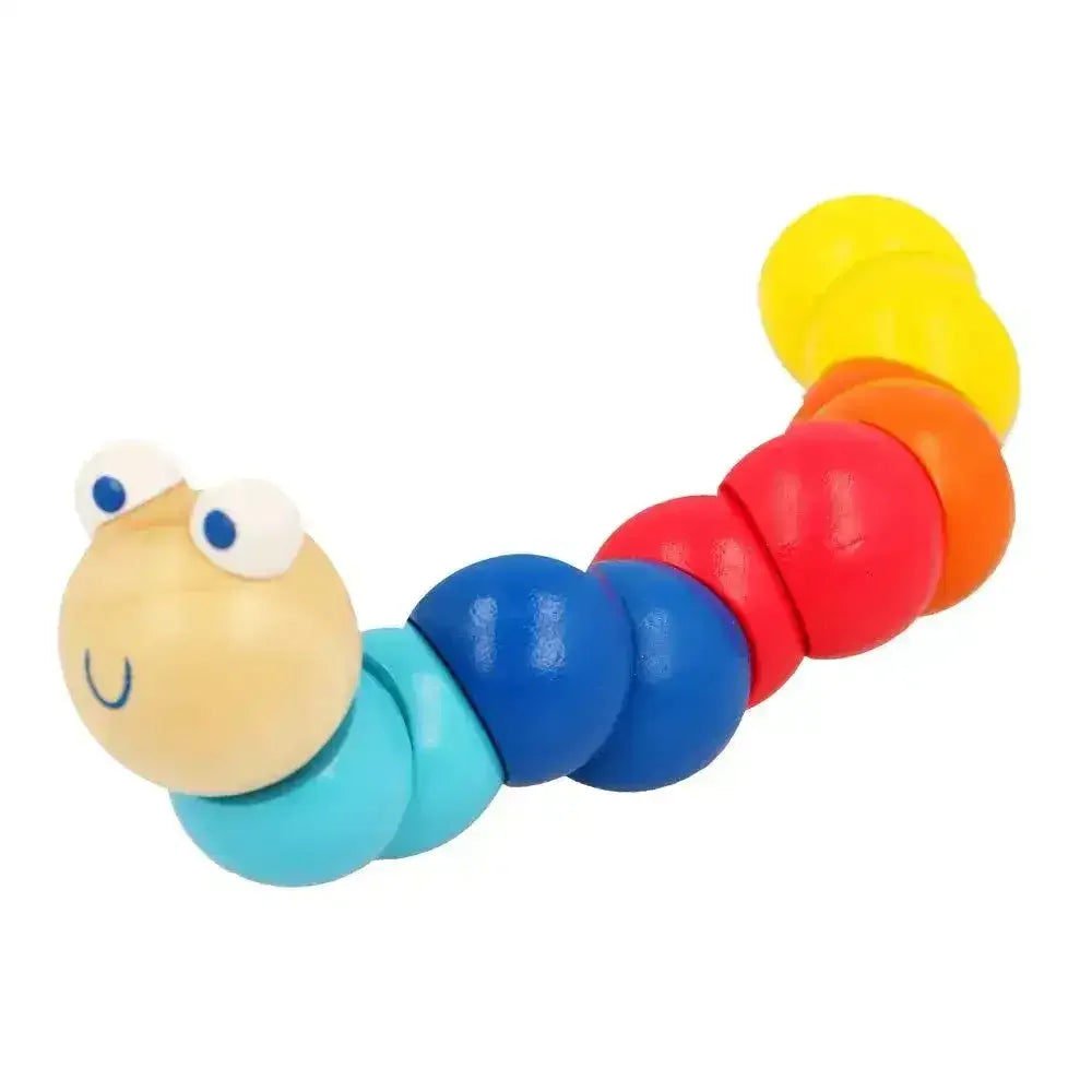 Woody the Jointed Worm FSC™ 100% certified - Toybox Tales