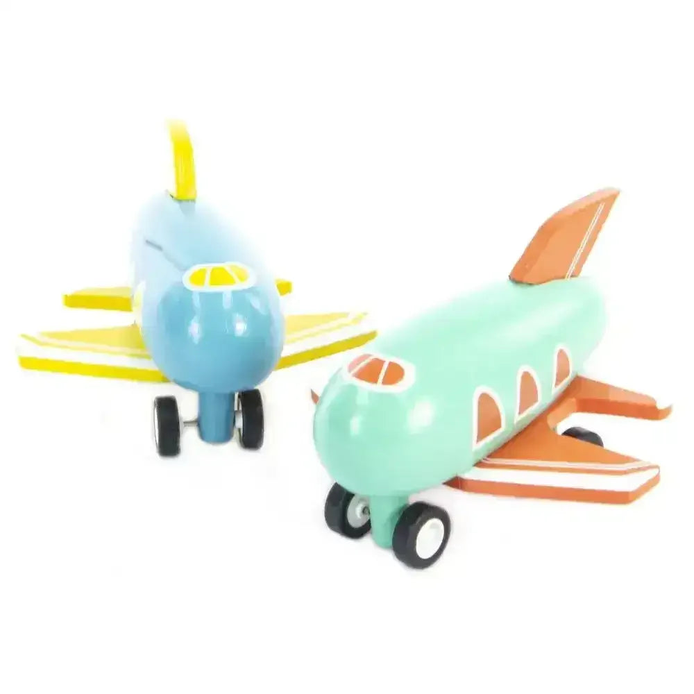 Wooden Mini Airplanes FSC 100% - Toybox Tales
