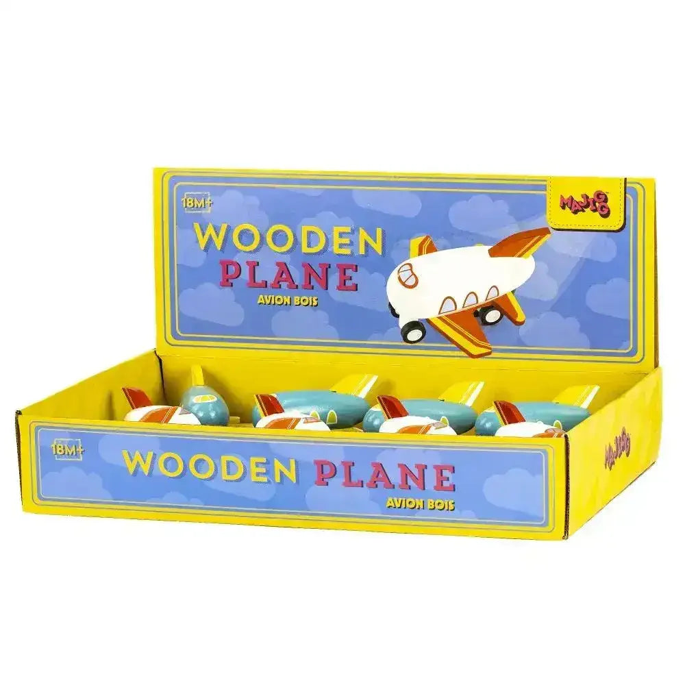 Wooden Mini Airplanes FSC 100% - Toybox Tales