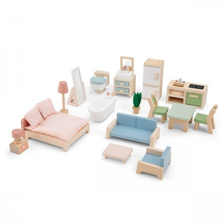 New Classic Toys - Doll House with Furniture