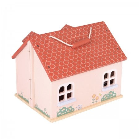 New Classic Toys - Mini Folding Doll House (with furniture)