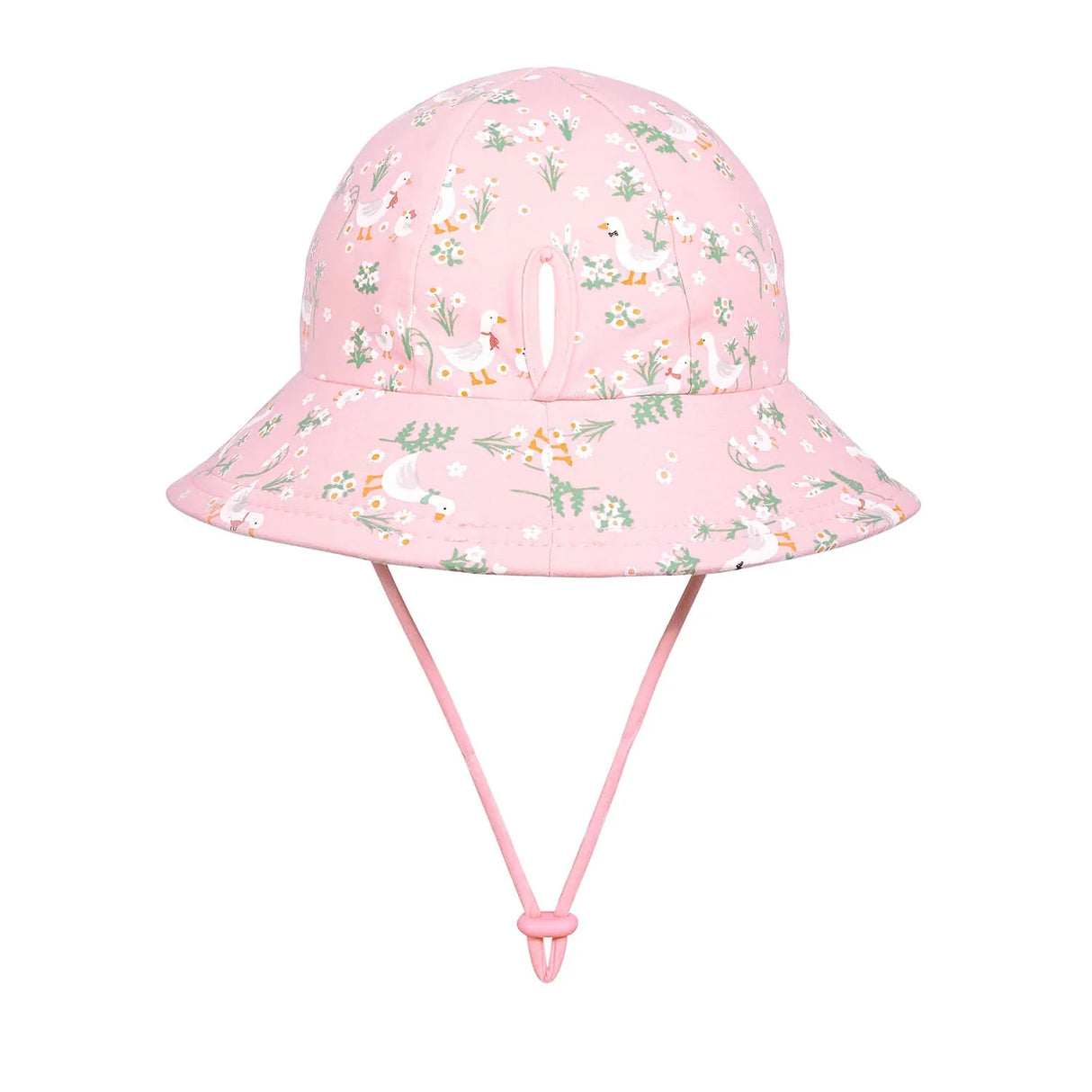 Ponytail Bucket Sun Hat - Quackers