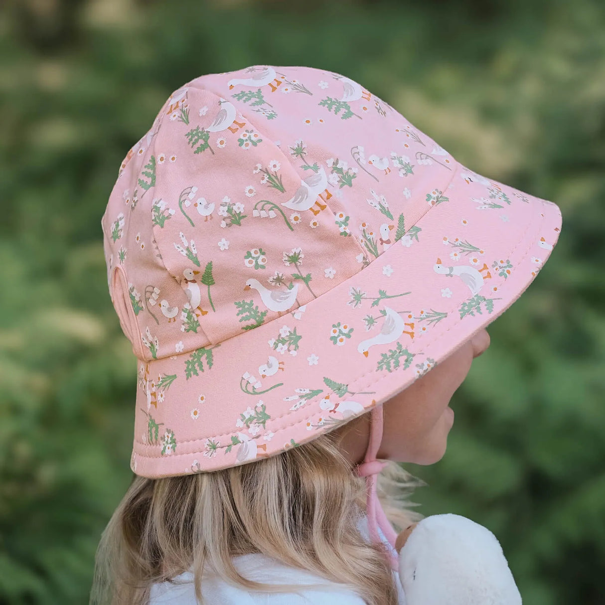 Ponytail Bucket Sun Hat - Quackers