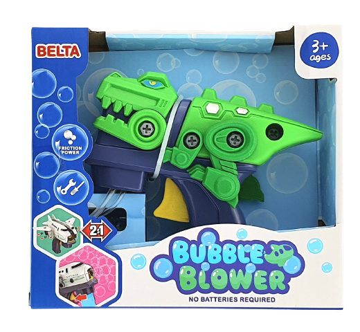 Bubble Blower – Friction, Dinosaur