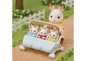 Sylvanian Families | Triplets Stroller - Toybox Tales