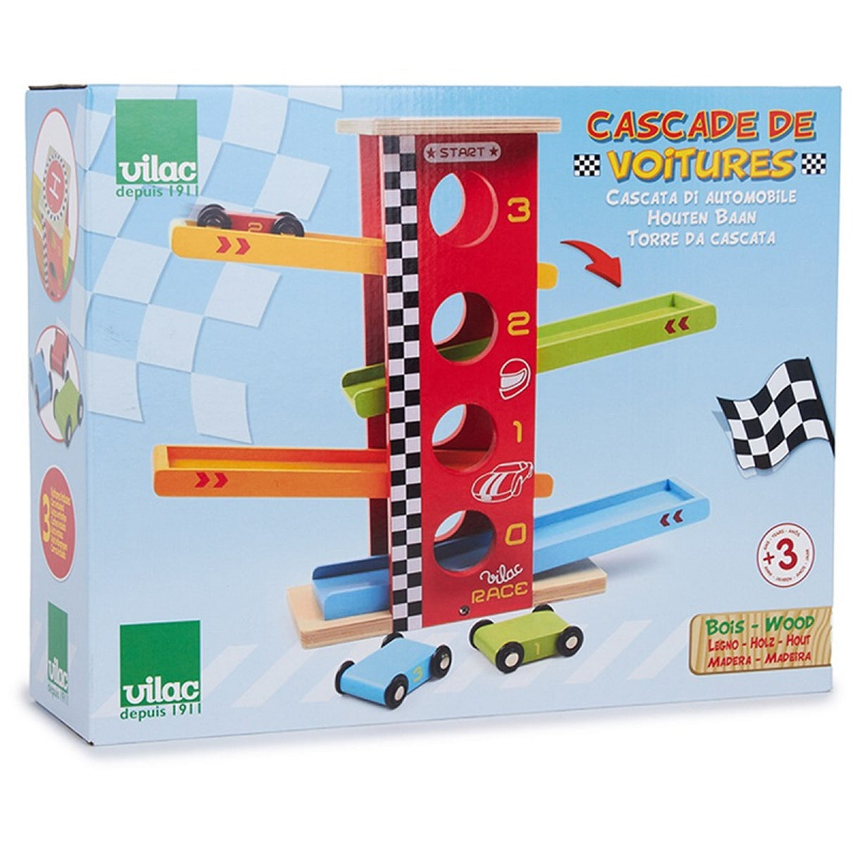 Vilac Wooden Ramp Racer