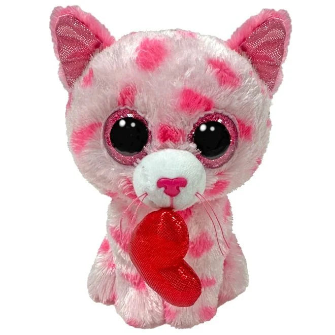 TY Beanie Boos | Sweet the Cat with Heart | Regular