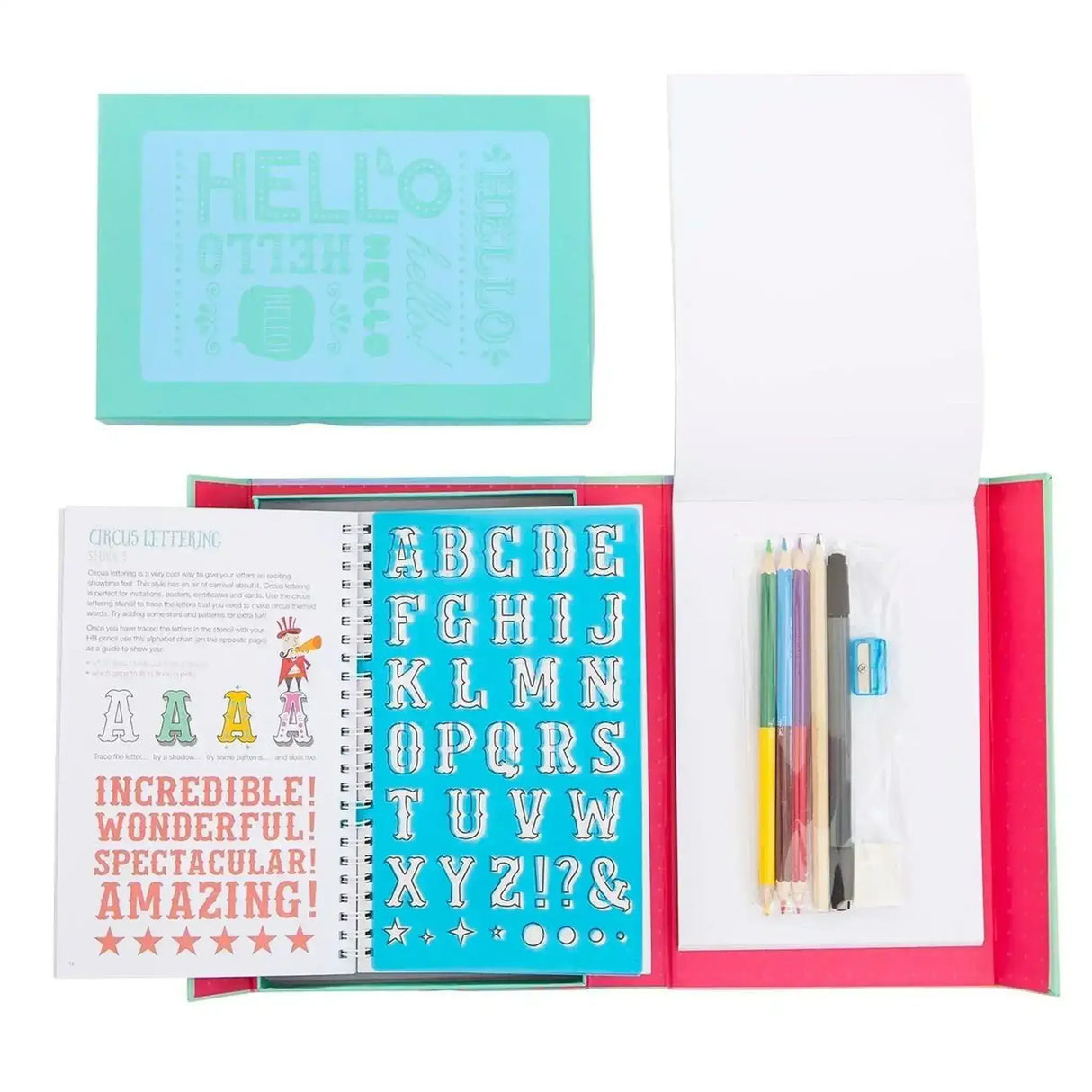 The Lovely Book of Lettering - Tiger Tribe - Toybox Tales