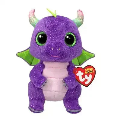 Ty Beanie Boos | Daphne the Purple Dinosaur | Regular - Toybox Tales