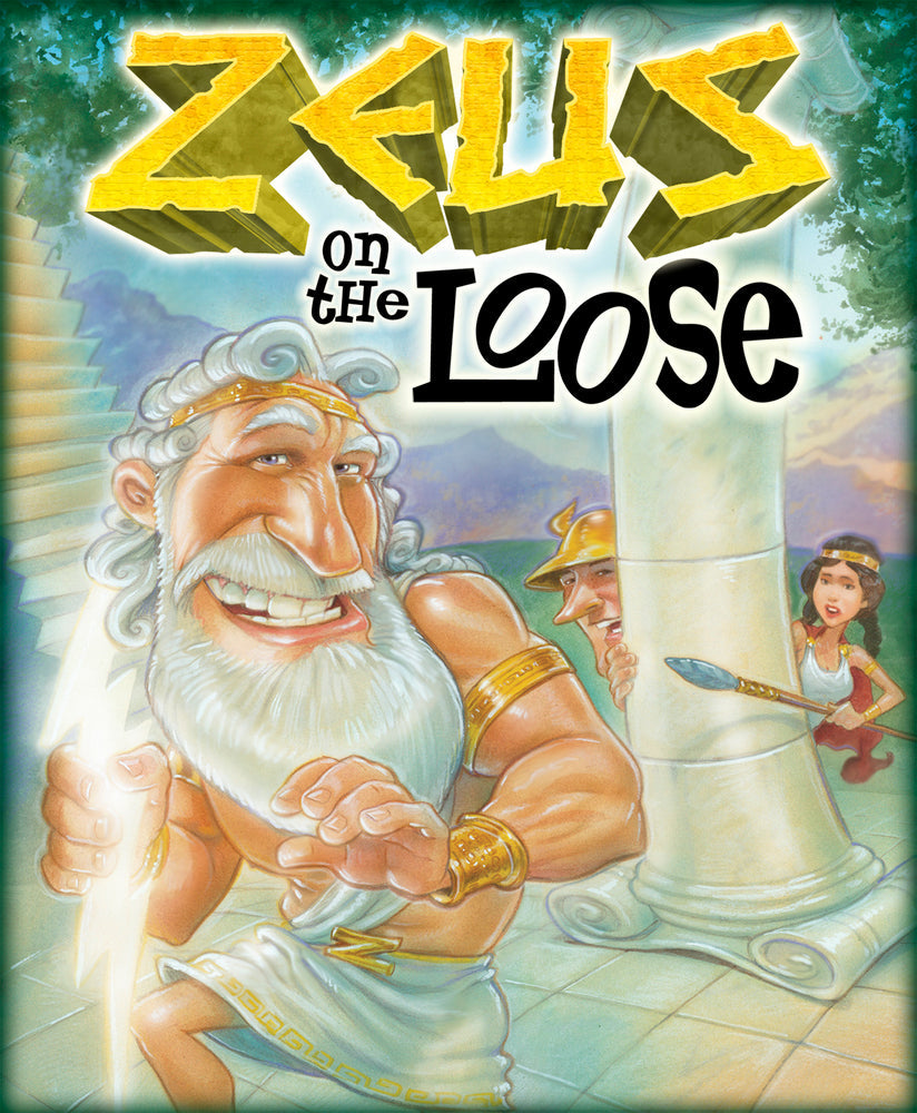 Zeus on the Loose Mythical Counting Card Game - Toybox Tales