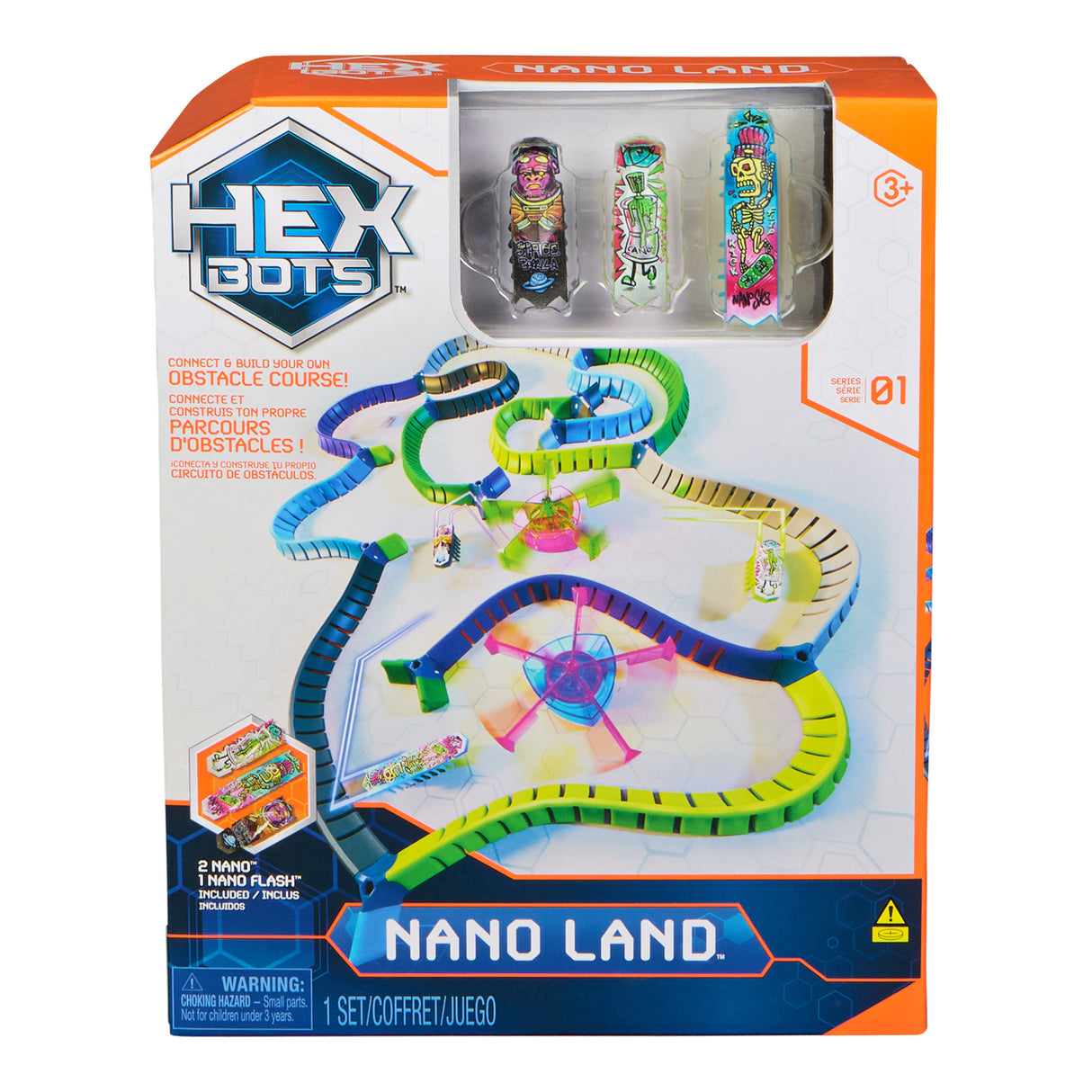 Hex Bots | Flash Nano Land - Small Set