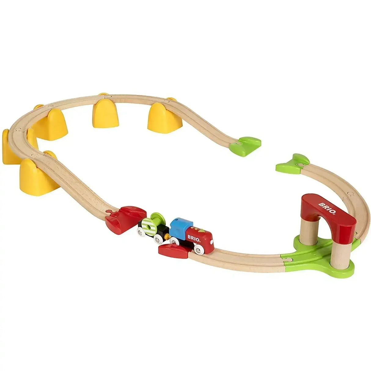 BRIO My First Battery Operated Railway Train Set 25 pieces - Toybox Tales