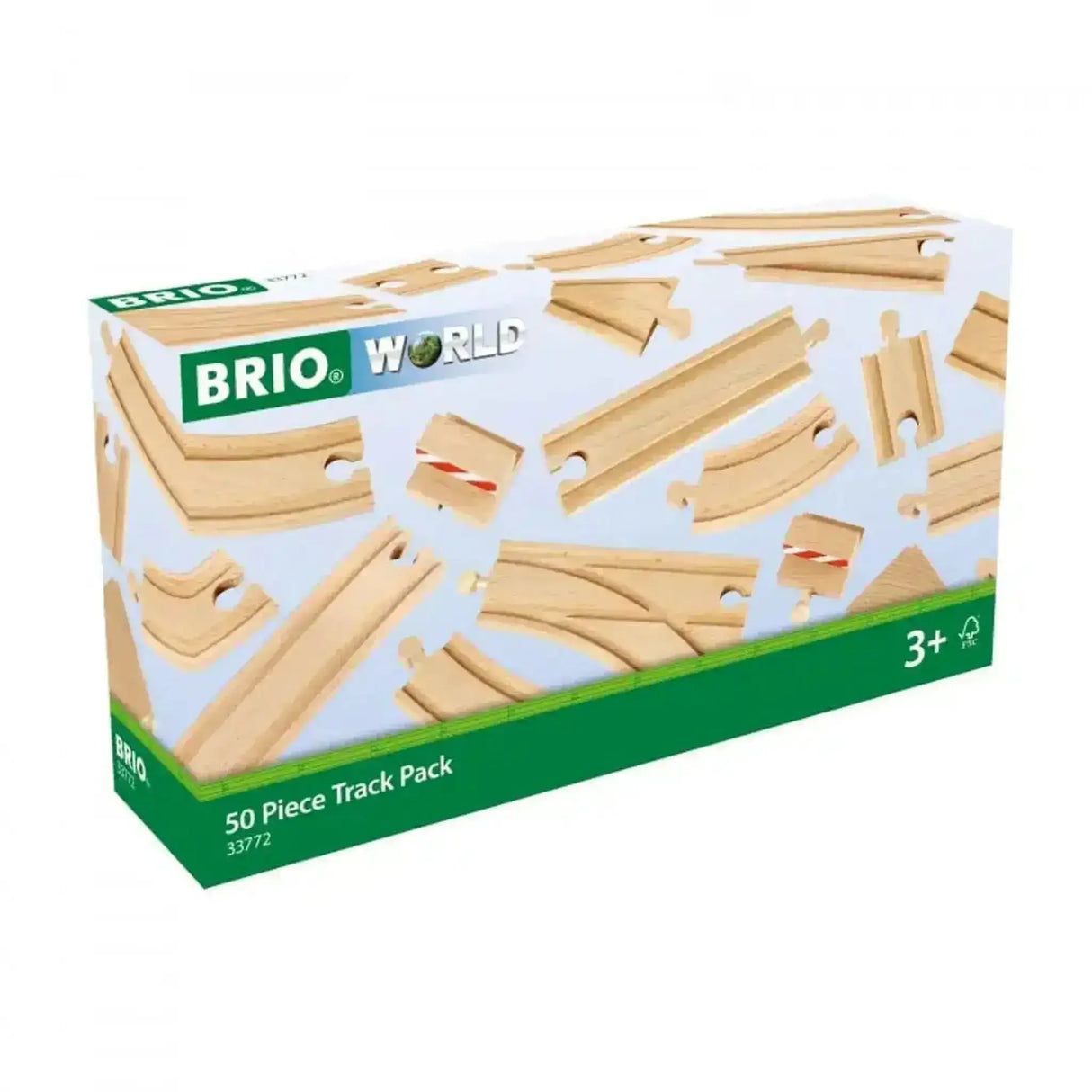 BRIO Tracks - 50 Piece Track Pack - Toybox Tales