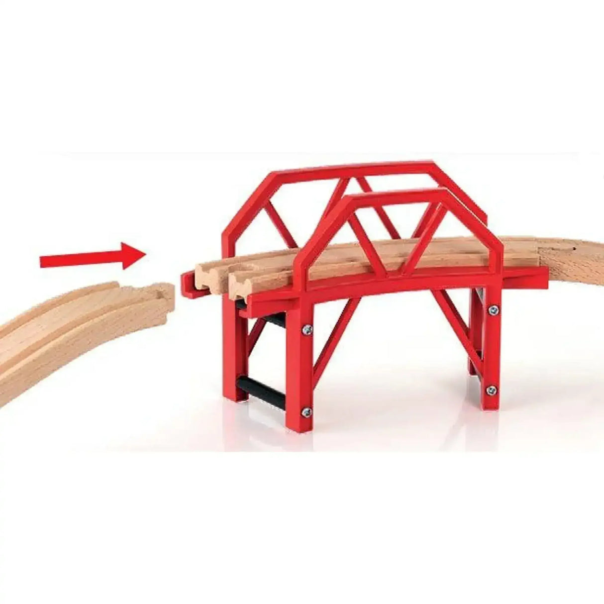 Bridge - Curved Bridge 4 pieces - Toybox Tales