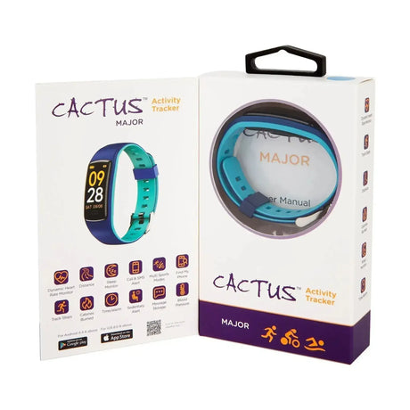Cactus - Major - Kids and Teens Fitness Activity Tracker - Pink - Toybox Tales