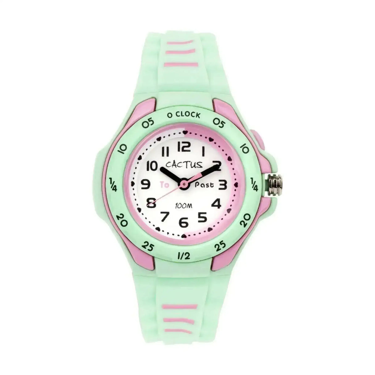 Cactus - Mentor - Time Teacher Watch - Green - Toybox Tales