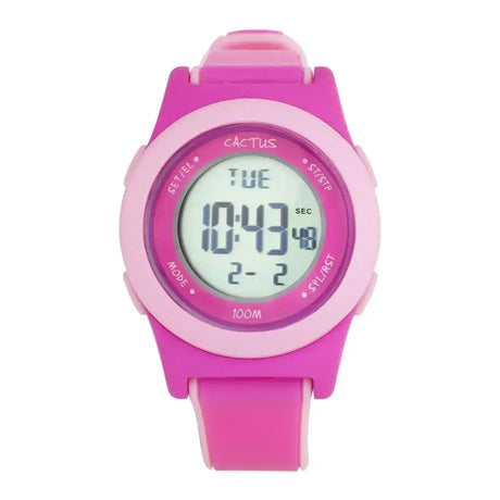 Cactus - Shine - Digital Kids Watch - Pink - Toybox Tales