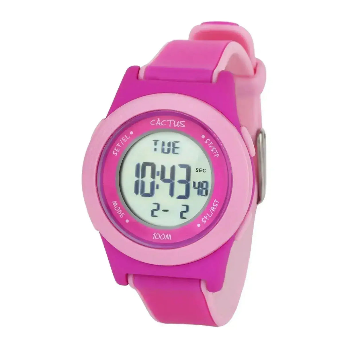 Cactus - Shine - Digital Kids Watch - Pink - Toybox Tales