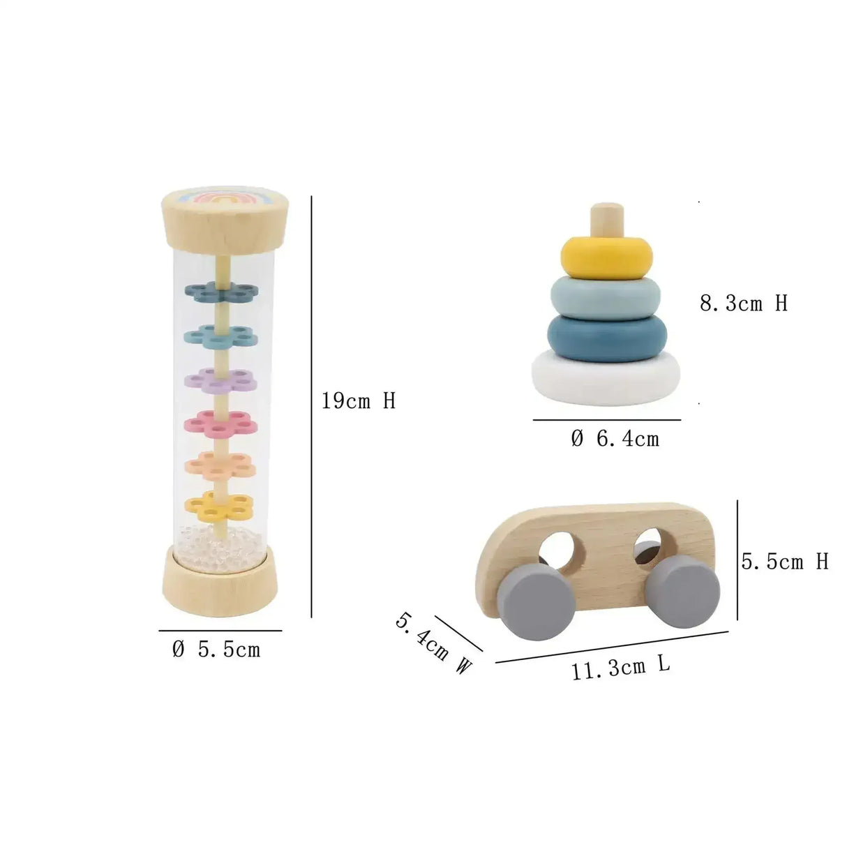 Calm & Breezy Baby Gift Set - Toybox Tales