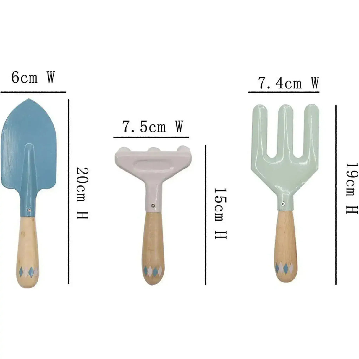 Calm & Breezy Kids Garden Tool 3 Piece Set - Toybox Tales