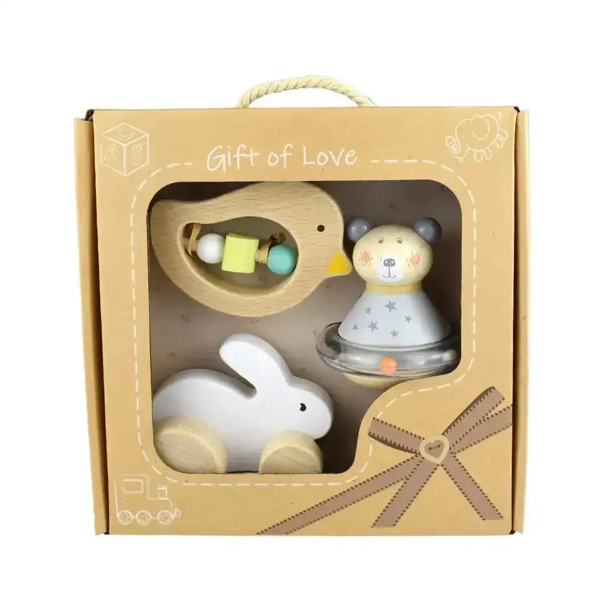 Calm and Breezy - Baby Gift Set 3 Piece - Toybox Tales