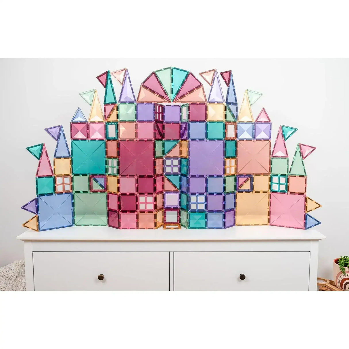 Connetix 120 Piece Pastel Creative Pack - Toybox Tales