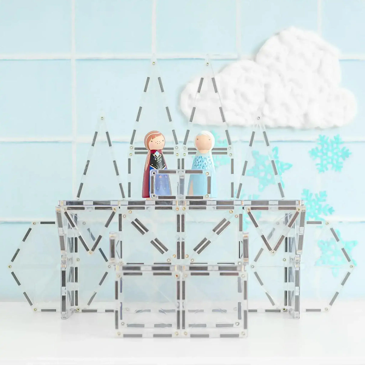 Connetix 34 Piece Clear Starter Pack - Toybox Tales