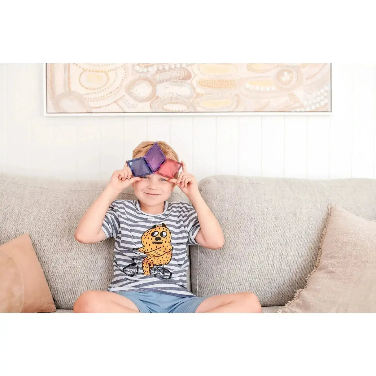 Connetix Pastel Shape Expansion Pack 48 Piece - Toybox Tales