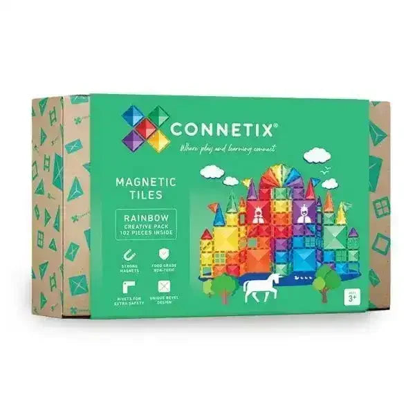Connetix Rainbow Creative Pack 102 Piece - Toybox Tales