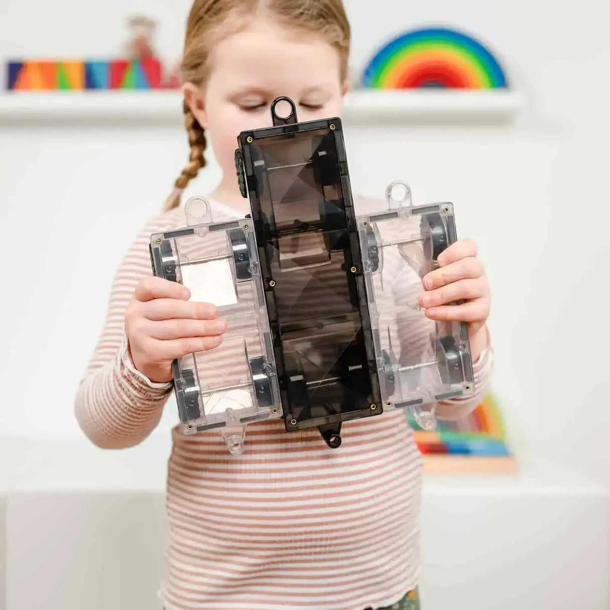 Connetix Rainbow Transport Pack 50 Piece - Toybox Tales