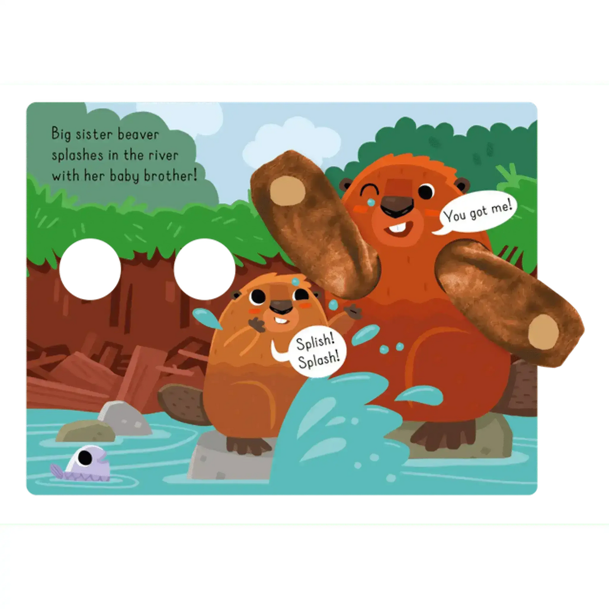 Cuddle Fun Book - Forest Animals - Toybox Tales